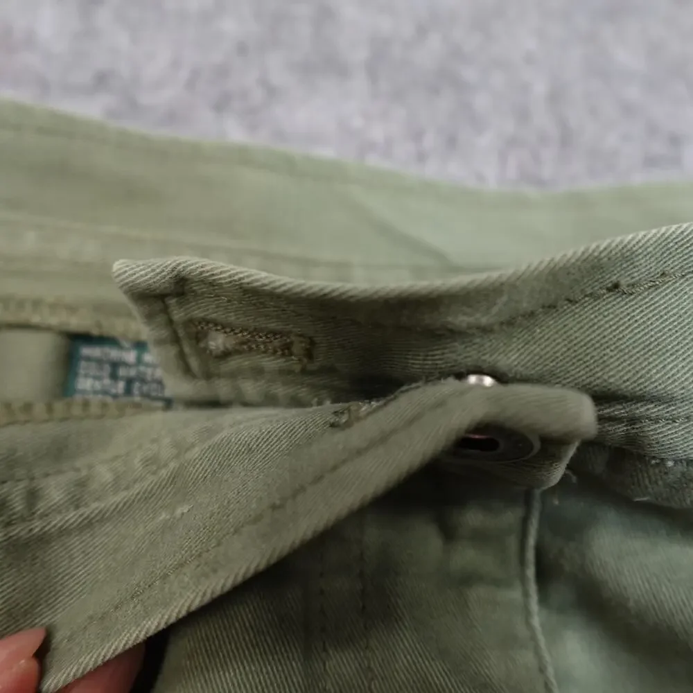 Ralph Lauren‎ Skirt Womens 16 Military Cargo Utility Army Green Mini Y2K 90s